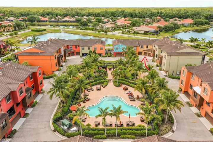 Quad pool for residents only