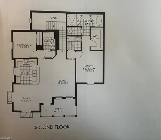 View of home floor plan