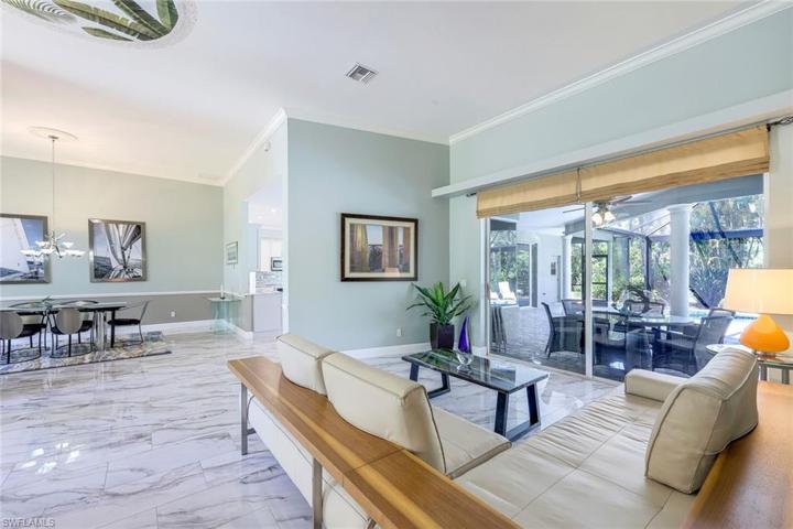 Living Room and Dining Room