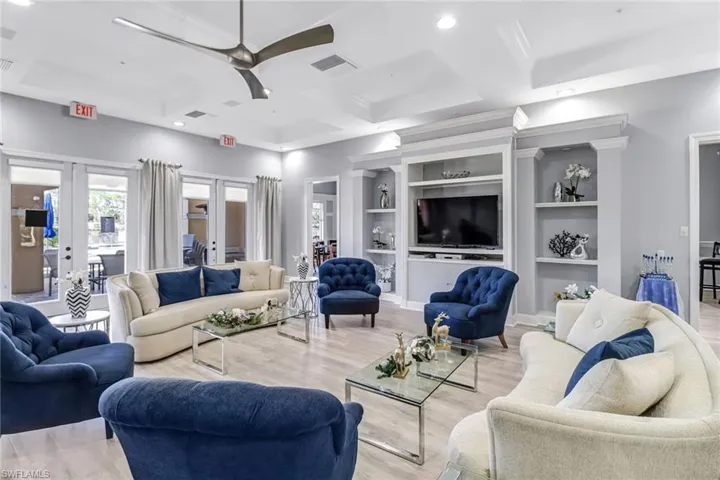 Clubhouse gathering room