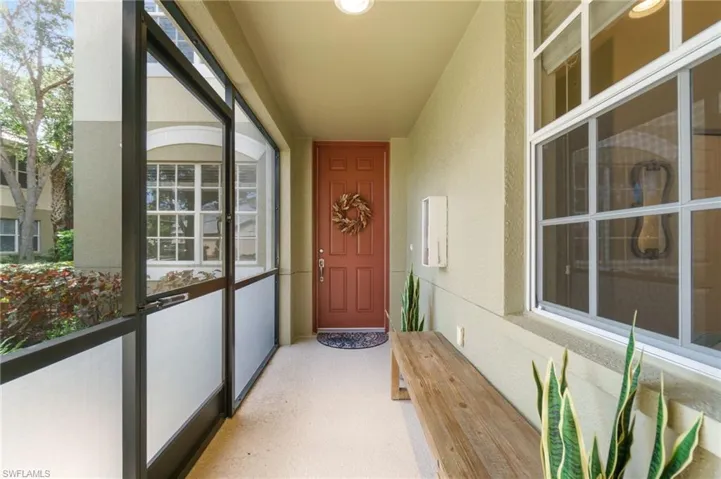 View of exterior entry
