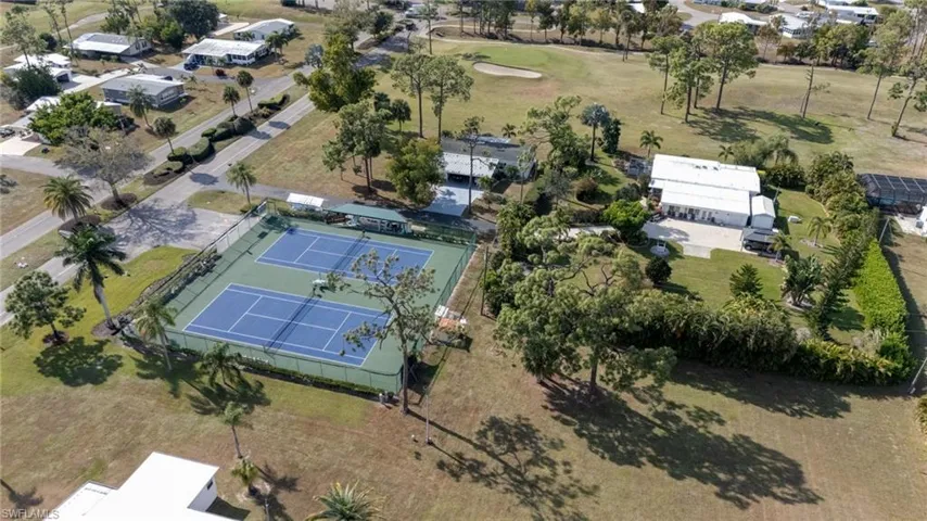 View of property location with a golf course