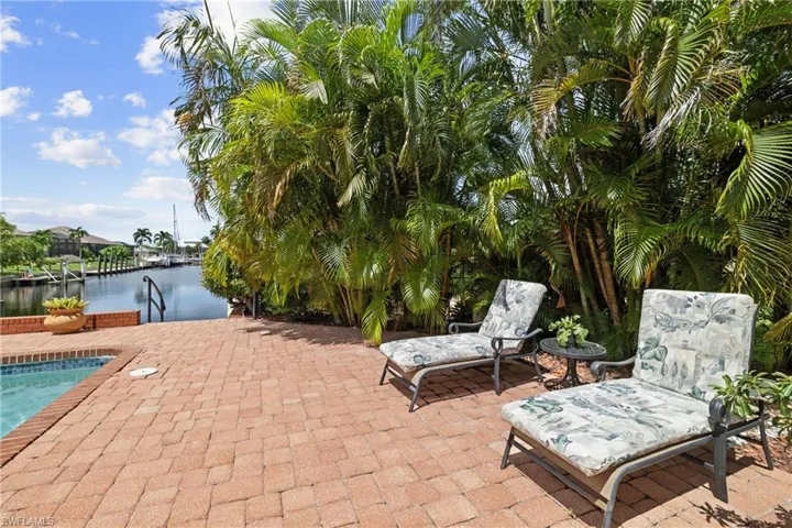 View of patio / terrace featuring a water view