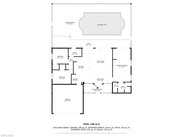 View of room layout
