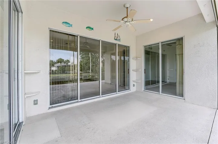 Large covered lanai