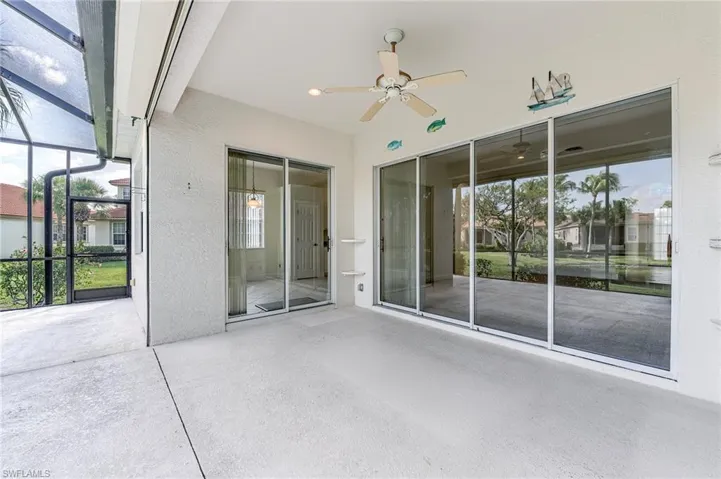 Rooom for large outdoor dining table