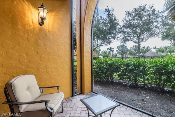 View of patio