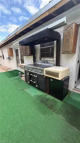 View of patio