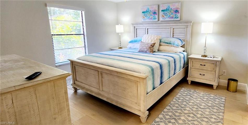Master bedroom suite