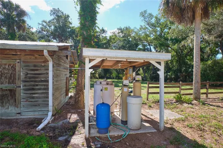 Covered well equipment