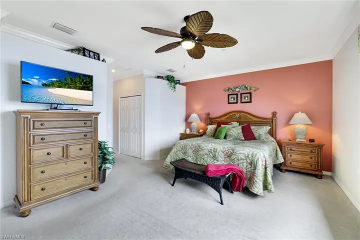 Primary Bedroom with sitting area