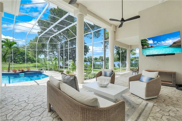 Awesome outdoor space and lake views