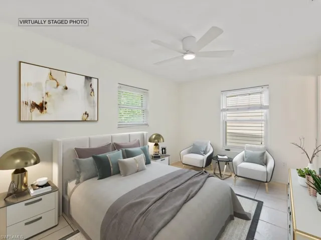 Master Bedroom-Virtually Staged