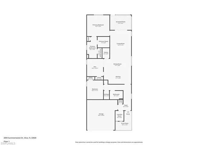 View of room layout
