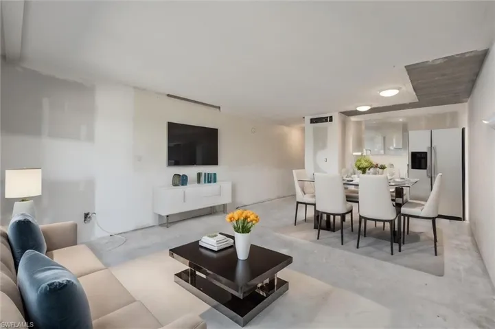 View of living room