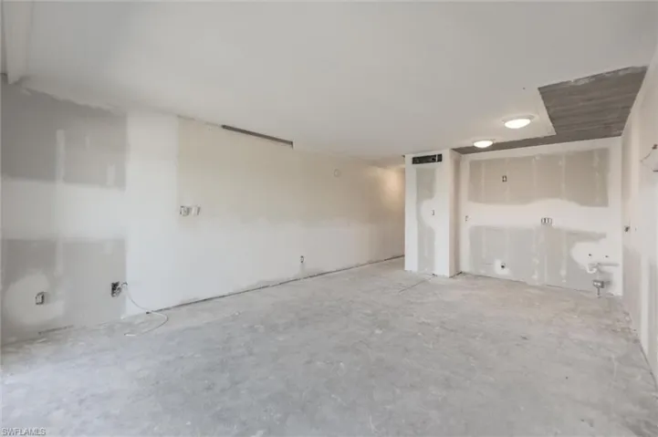 View of spare room