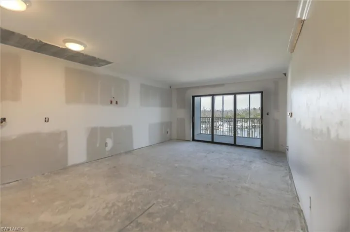 View of spare room