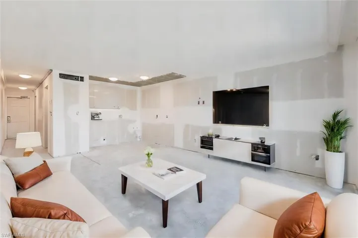 View of living room