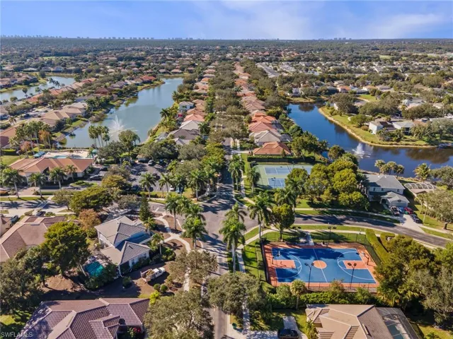 View of property location featuring nearby suburban area and a large body of water