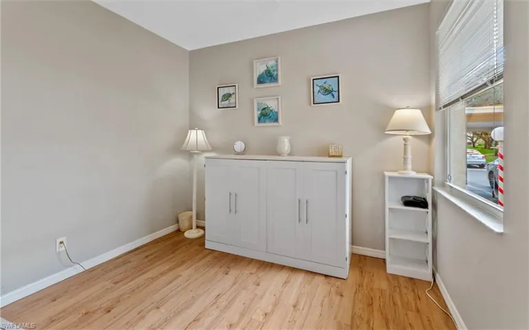 Bedroom featuring light wood-type flooring