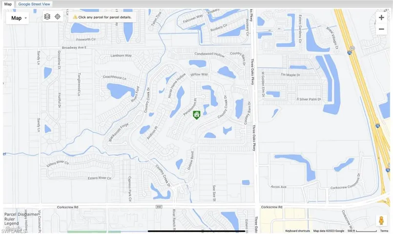 Map location