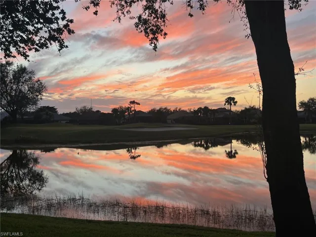 Sunset out the lanai