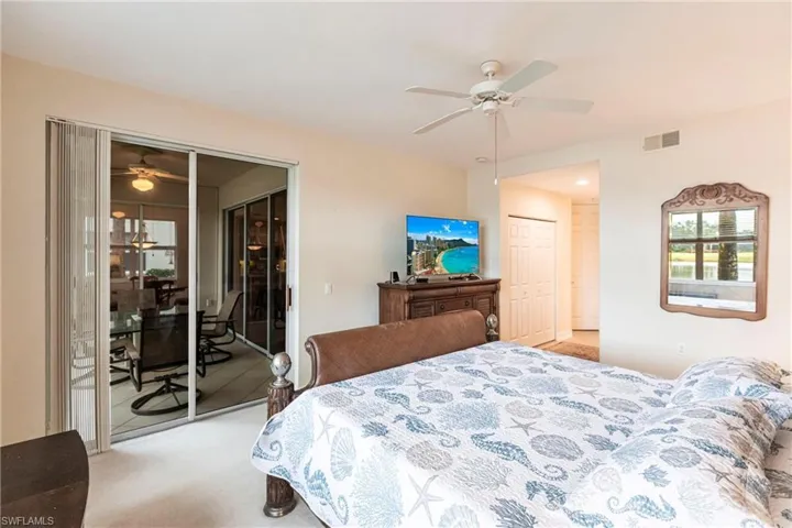 Primary bedroom access to lanai