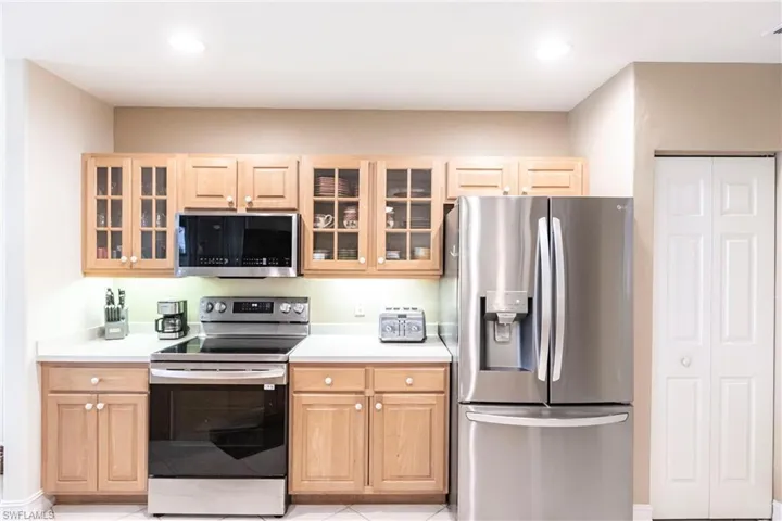 Kitchen featuring new SS appliances