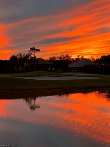 Sunset out the lanai
