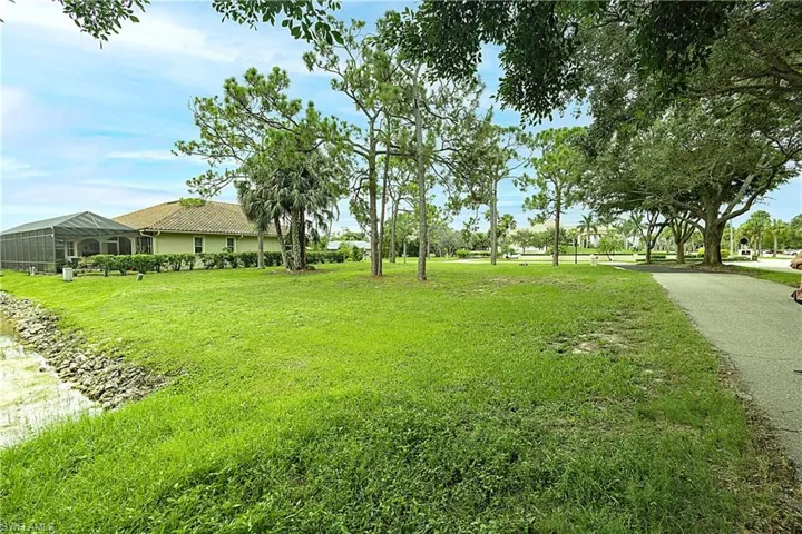 View of lot from the back