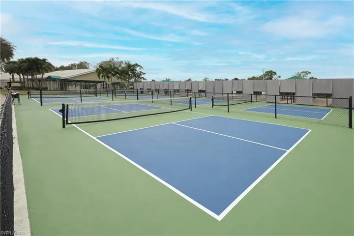 Pickleball courts