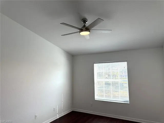 Bedroom 2 with 2 Large Walk In Sized Closets and 1 Linen Closet.