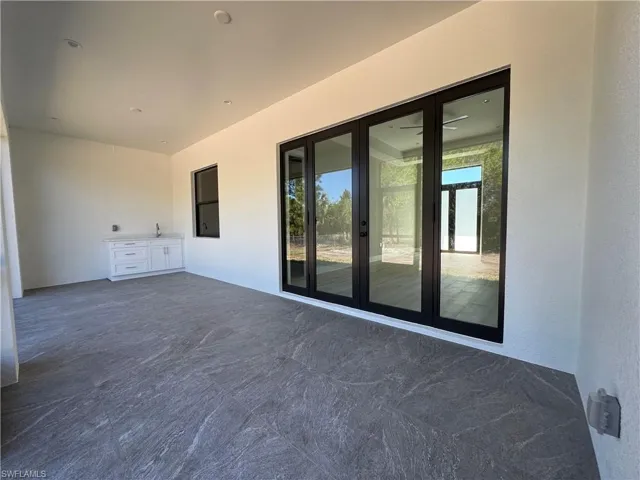View of patio / terrace featuring french doors
