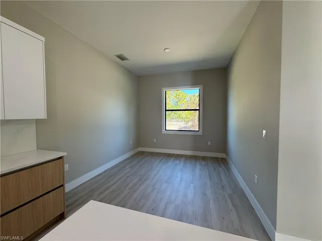 Unfurnished dining,  baseboards