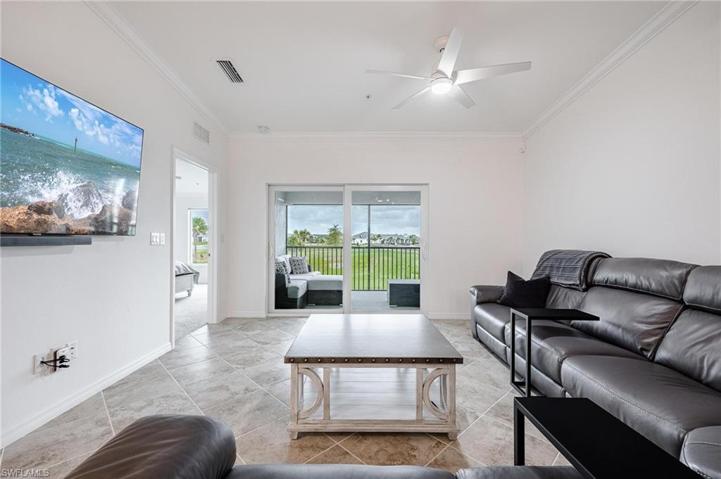 Living Room w/ View of Rear Lanai