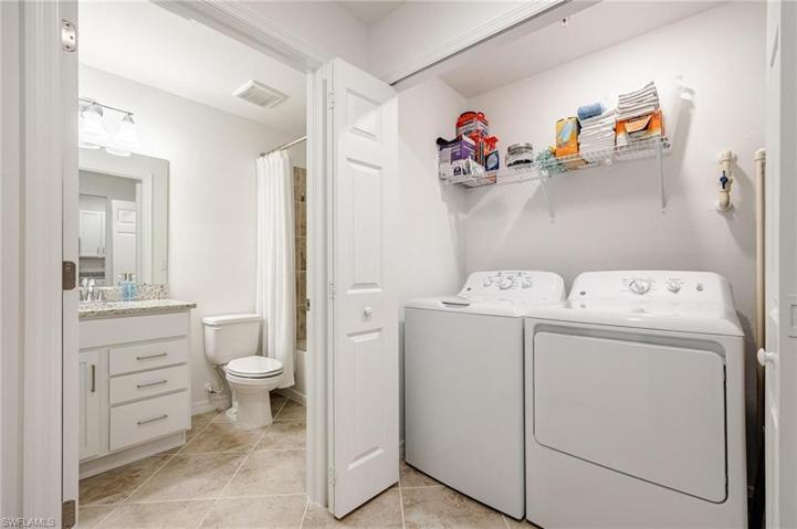 Laundry just off the Guest Bathroom