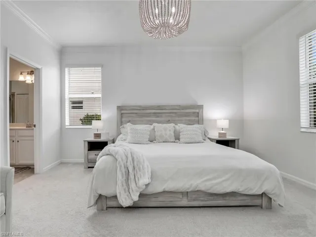 Big Master Bedroom with His and Hers Walk-in Closets!