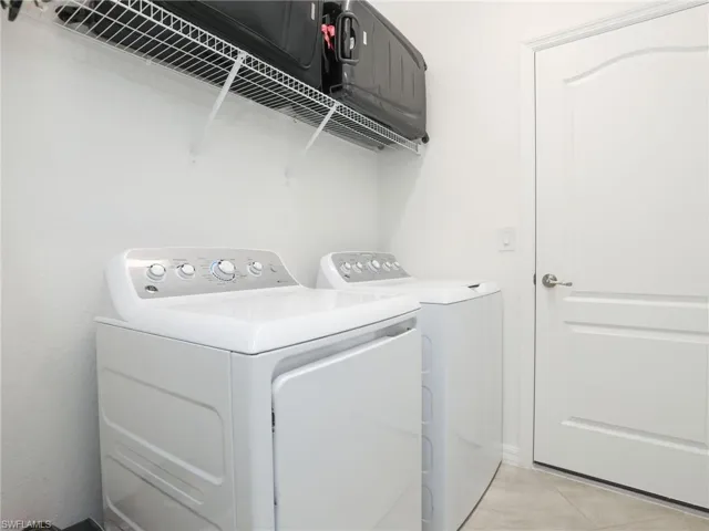 Laundry room w/ Washer and Dryer included!