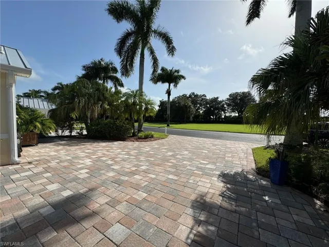 View of patio