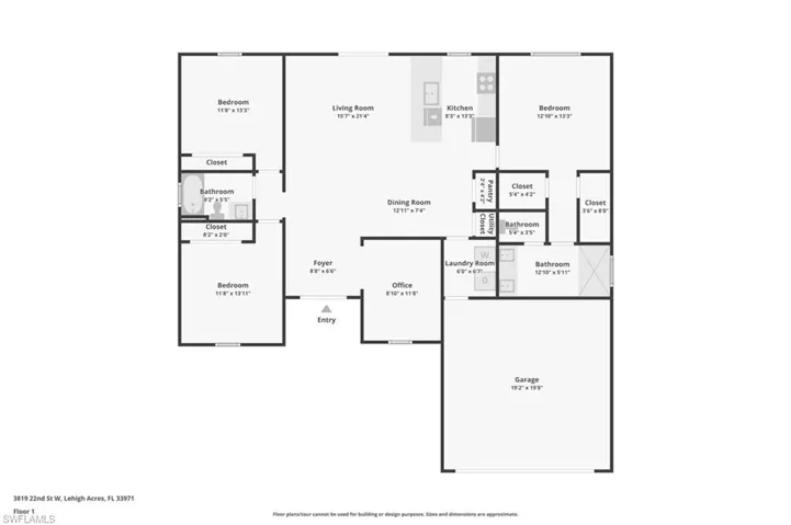 1906  Christopher N AVE, Lehigh Acres, FL 33971