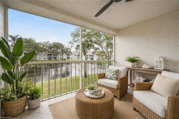 Virtually staged to help visualize the space