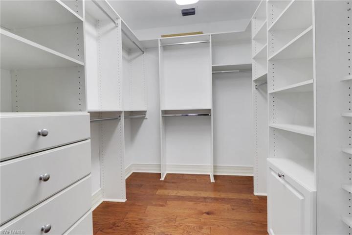 Master closet