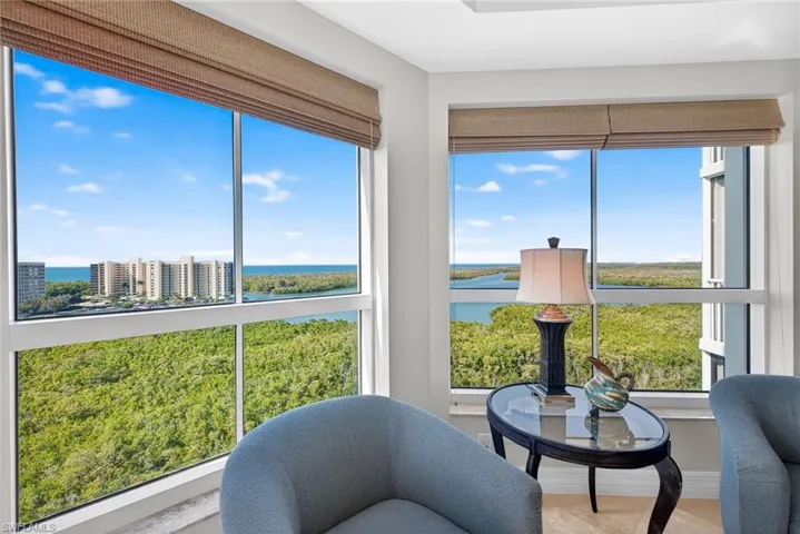 Great Room Seating Area with Expansive Views