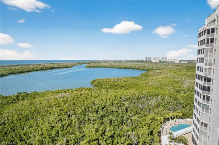 Arial View to the North - Turkey Bay & the Gulf from Grande Dominica