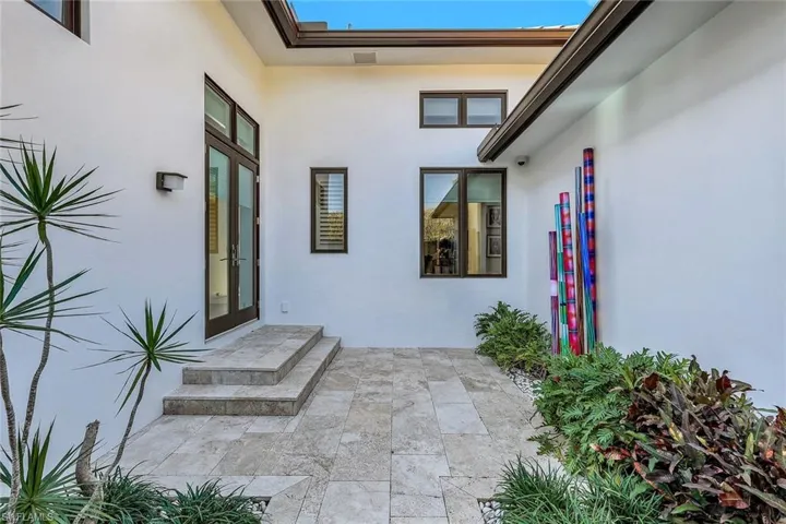 Second outdoor space.