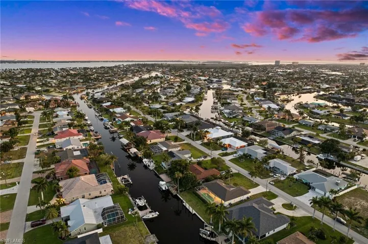 Evening View of Direct Gulf Access Canal and River