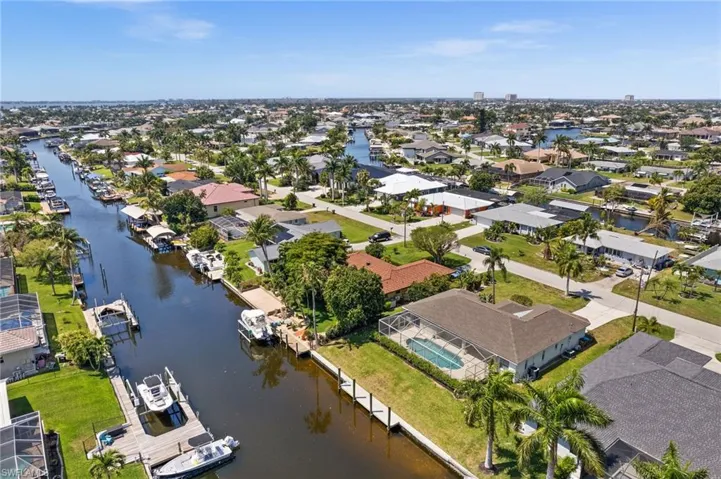 Overhead View of Direct Gulf Access Canal