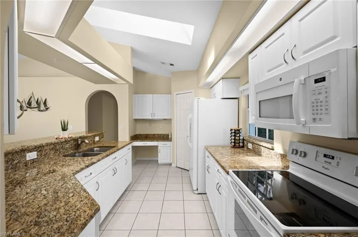 Kitchen with Granite Countertops