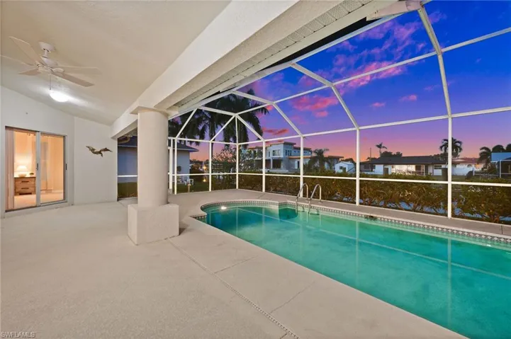 Evening Pool View