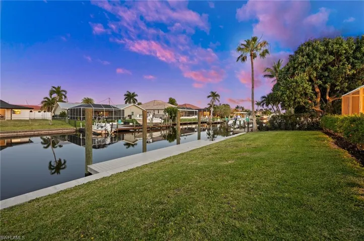 Evening View of the Direct Gulf Access Canal